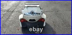 2013 Can-am Spyder Rt Complete Rear Trunk Plastics W Saddlebags / Taillights Etc