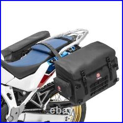 2x PVC panniers + throw over belt for Yamaha Tracer 7 / GT