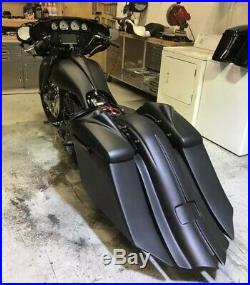 97-2007 Harley Touring Custom Bagger Extended Complete Kit Stretched Saddlebags