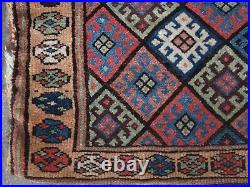 Antique Jaf Kurd Bag Complete With Plain Weave Back, Circa 1900