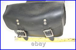 BAD&G MINI essential throw over bags leather saddle bags motorcycle bags bad & g
