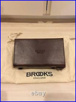 BROOKS Complete BROOKS ENGLAND d shaped saddle bag No. 594