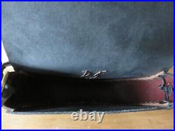 Beautiful Vintage Thick Leather Hand Made Saddle, Over Body Boho Hippy Bag