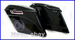 CVO Dual Cut Out Stretched Extended Rear Fender w saddlebags package set 2014 up