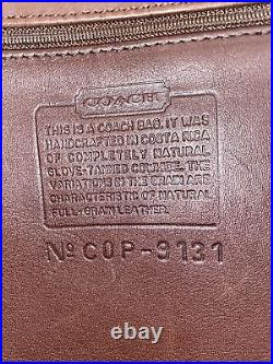 Coach Legacy Crossbody Brown Chocolate Leather Shoulder Bag Vintage