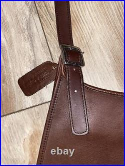 Coach Legacy Vintage Crossbody Brown Chocolate Leather Shoulder Bag #9134