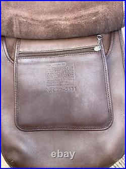 Coach Legacy Vintage Crossbody Brown Chocolate Leather Shoulder Bag #9134