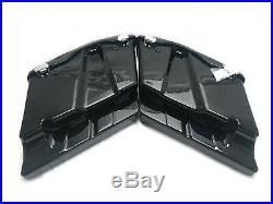 Complete 4 Extended Saddlebags w Dual 6x9 Speaker Lids for 94-14 Harley Touring