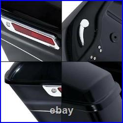 Complete Hard Saddlebags For Harley Touring Road King Electra Glide 2014-2020 17