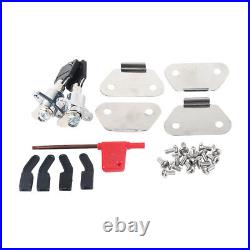 Complete Harley HD Hard bags Saddlebags Hardware Latches kit for Touring models