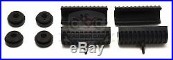 Complete Saddlebag Hardware Metal Latch Covers Reflectors fits Harley 1993-2013