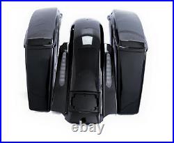 Cvo Light No Cut Out Extended Rear Fender w Saddlebags Packages combo set Harley