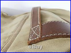 Dirtsack Easyrider Motorcycle Khaki Canvas Saddlebags Panniers Throw Over Bags