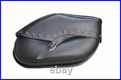 Dowco SB1907 Revolution Series Throwover Studded Saddlebag Leather