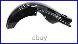 Extended saddlebags with CVO Dual Cut Stretched Rear Fender 4 Harley Touring 09-13