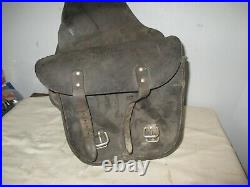 Genuine Harley-Davidson Leather Throw Over Saddlebags (Fits Multiple)