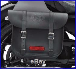 Genuine Harley Davidson Sportster, Dyna, Softail Throw-Over Saddlebags NEW