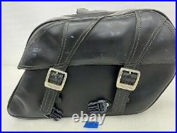 Genuine Triumph Leather Throw Over Saddlebags Luggage Bags A9520019