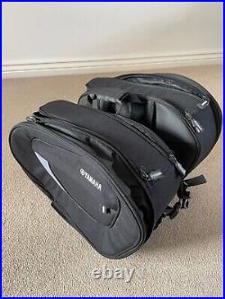 Genuine Yamaha Soft Side Luggage Panniers for YZF-R6 complete with Stay arms