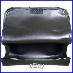 HEAVY DUTY PVC SADDLE BAGS FOR 2PC KAWASAKI VULCAN 500 1500 6Pc T/Over Style