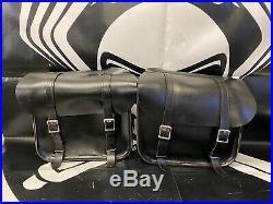 Harley Davidson Leather Throw Over Saddlebags 91008-82C Dyna Softail Sportster