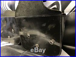 Harley Davidson Leather Throw Over Saddlebags 91008-82C Dyna Softail Sportster