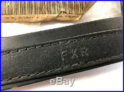 Harley NOS 91018-91 fxr throw over leather slant saddlebag yoke strap mount