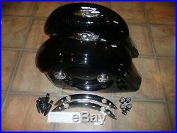 Indian OEM Hard Saddlebags set complete to install on Chief with no or soft bags