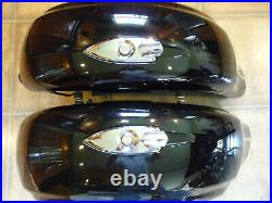Indian OEM hard bags saddlebags w mufflers complete fit all Chief models 14 up
