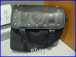 Indian Scout Bobber OEM side bag saddlebag complete good shape 2884965-01