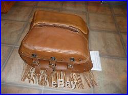 Indian tan soft saddlebags genuine OEM Chief Vintage Chieftain RM SF DH complete