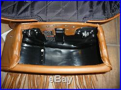 Indian tan soft saddlebags genuine OEM Chief Vintage Chieftain RM SF DH complete