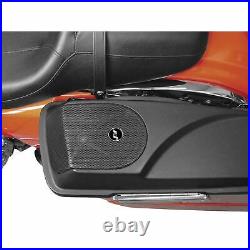 J M Saddlebag LID Kit With Rokker Xxr 5x7 98-13 Harley Hsbl-065x7-xxr