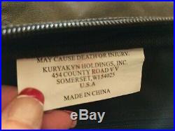 Kuryakyn Brand /Black Throw Over MotorCycle Saddle Bag Luggage Gear
