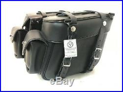 Leatherworks Slight Angle Deluxe Throw Over Saddlebags 111