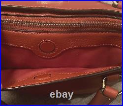 MINT! COACH Remi 1317 Satchel SADDLE BROWN Pebble Leather BAG COMPLETE CLEAN