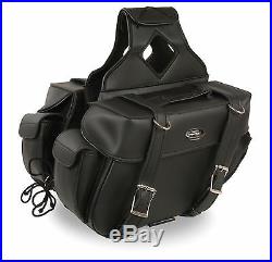 Medium Size Throw Over Waterproof Saddle Bag for Harley, Honda Series Bikes