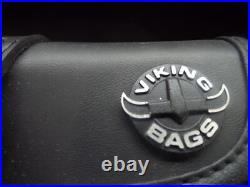 Motorcycle Luggage Throw Over Bags By Viking 21L x 7W x 13L