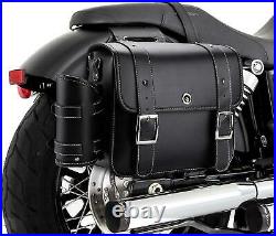 Motorcycle Saddebags Throw Over Saddle Bags Panniers Side Bags With Cup Holder