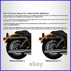Motorcycle Saddlebags Made For Harley Davidson Dyna Wide Glide-Throw Over Bags