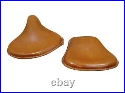 New Genuine Leather Saddle Bags + Front & Rear Seat For Royal Enfield Classic