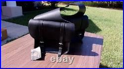 New Harley-Davidson Motorcycle Throw-Over Saddlebags Black Leather 91008-82A