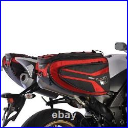 Oxford P50R Motorbike Bike Lifetime Panniers Motorcycle Luggage Red OL316