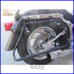 Pair Complete Saddlebags With Key Latch 1984-2013 Harley Davidson Softail Models