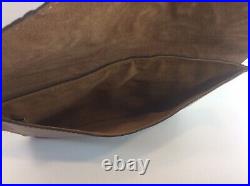 Patricia Nash, Florence, Tooled & Smooth Leather, Midi Envelope Clutch Bag