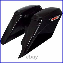 S. A. D Saddlebag Complete Extended Kit 5 Down 5 Out Right Side Cut Outs Fits 2014