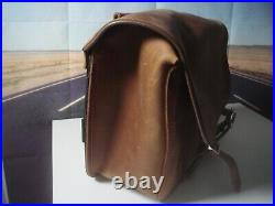 Saddlebag Brown Leather Left Side Throw-Over Leatherworks 404T X3