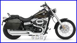 Saddleline Harley Davidson DYNA Fatbob FXDWG saddlebags with complete mounting