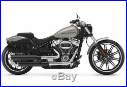 Saddleline Harley Davidson breakout 3 buckled saddlebags with complete mounting