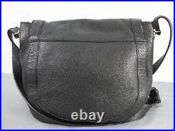 See By Chloe Soft Grainy Leather SADIE Studded Flap Over Cross Body Bag Medium